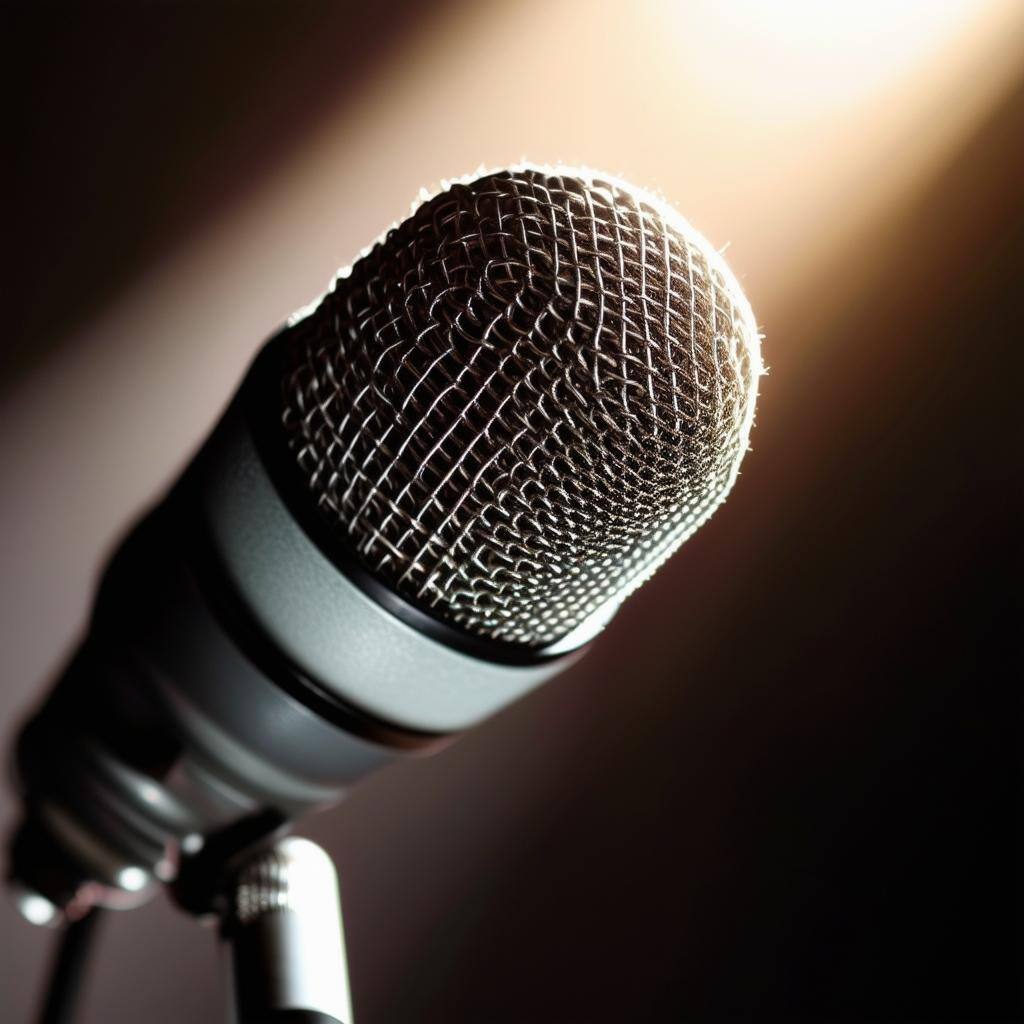 microphone spotlight